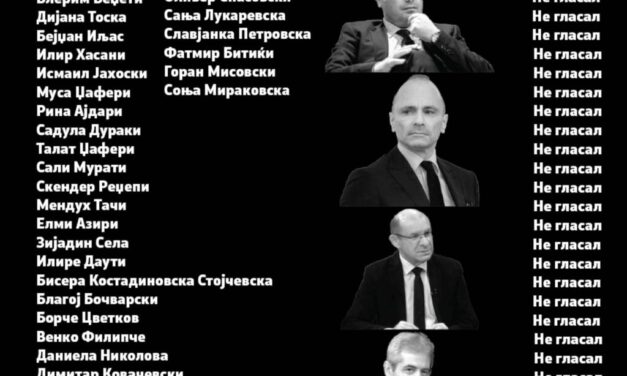 ВМРО-ДПМНЕ –  Петрушевски: Не гласањето на СДС за интерпелација на Коцевски, дава одговор на прашањето зошто никој од СДС не е во затвор
