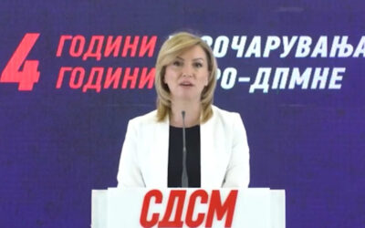(ВИДЕО) СДСМ со жестоки обвинувања: „ВМРО-ДПМНЕ ја претвори локалната власт во сервис за бизнис-моќниците!“
