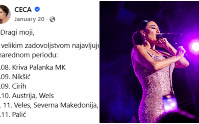 Цеца ја погреши Македонија: Крива Паланка е во Македонија, а Велес во Северна!
