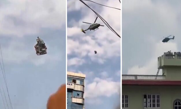 Драма во Непал: Премиерот бега со јаже додека градот гори!