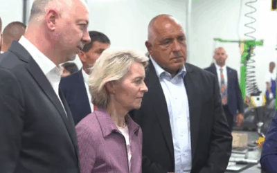Урсула фон дер Лајен: „Бугарија не ја брани само Украина – туку и цела Европа